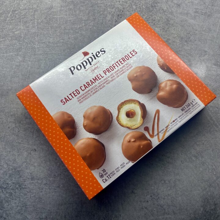 Профитроли с солёной карамелью