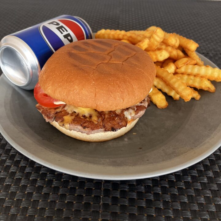 Sealiha kotleti burger 100% Eine