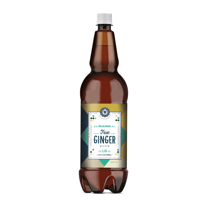 Пиво True Ginger 4,6% 1L